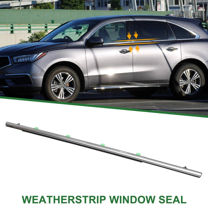 1 Pcs Weatherstrip Window Seal Rear Right for Acura RDX (2013-2018)