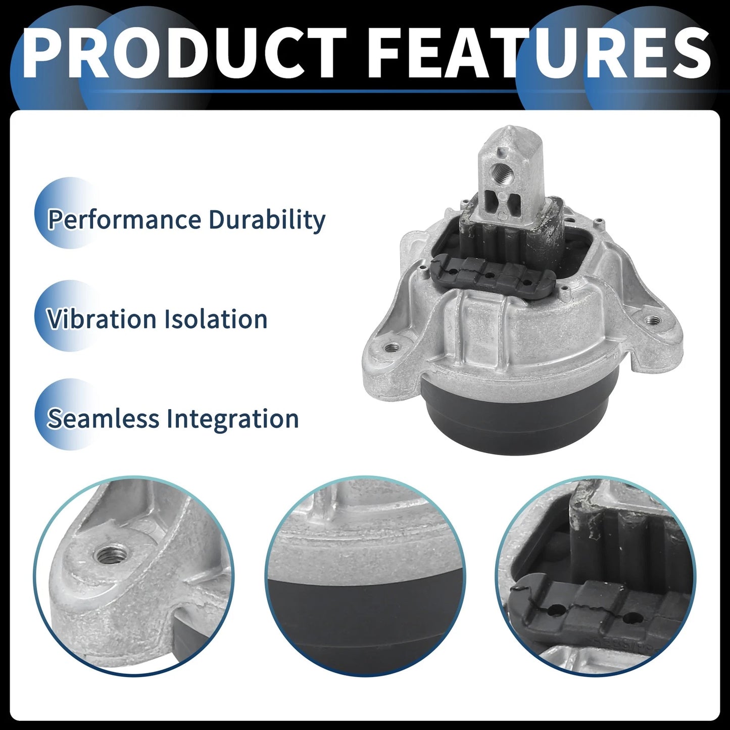 Engine Motor Mount for BMW 520i/528i 5 Series (2010-2017)