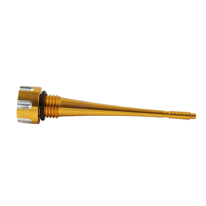 Gold CNC Oil Dipstick for Lifan YX 125cc 140cc Engine Pit Dirt Bike