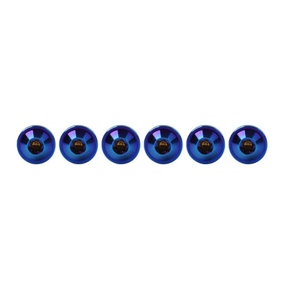 6pcs M5x15mm Titanium Torx Head Self Tapping Screws for Fasteners