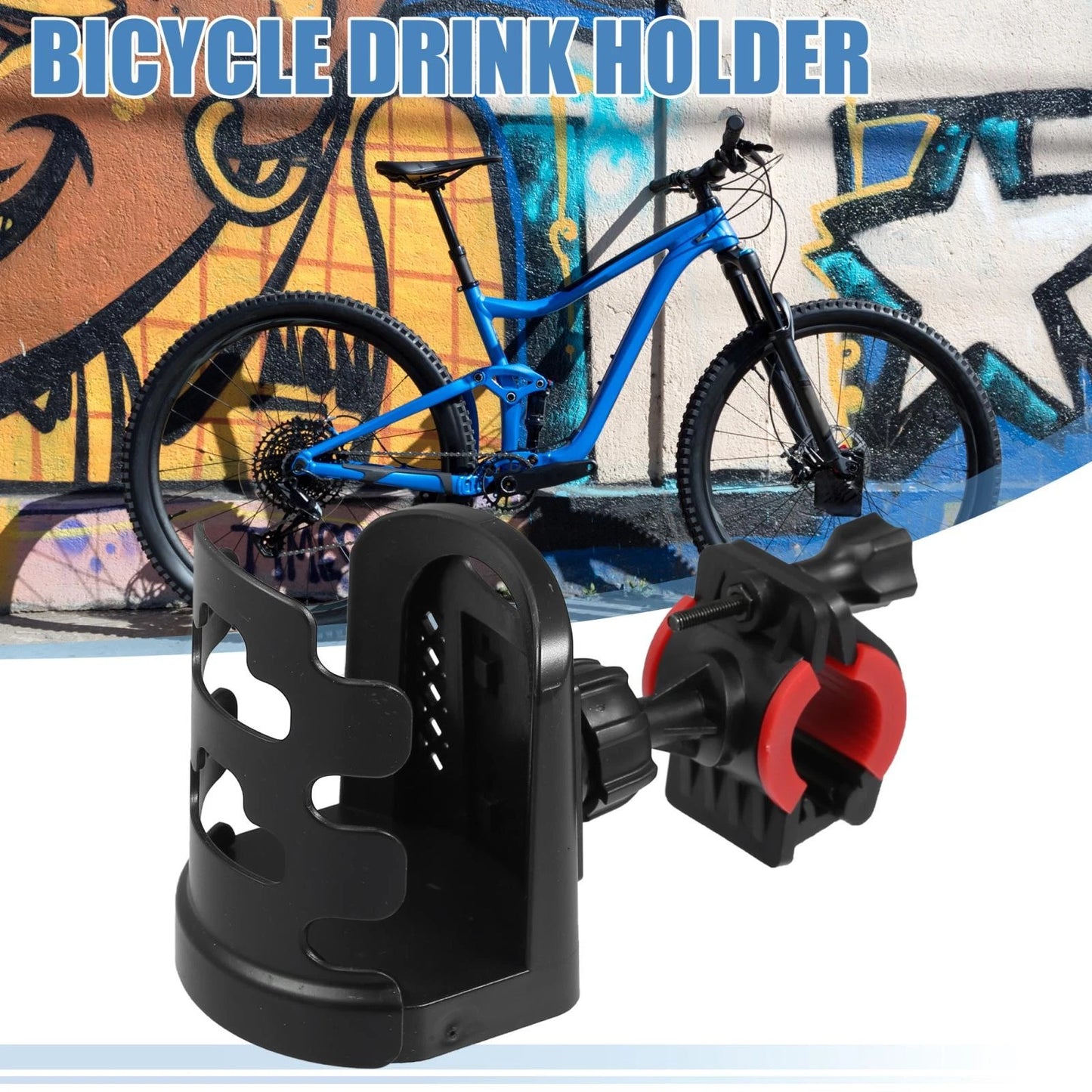 Cup Holder for Motorcycle Bicycle ATV Water Bottle Cages