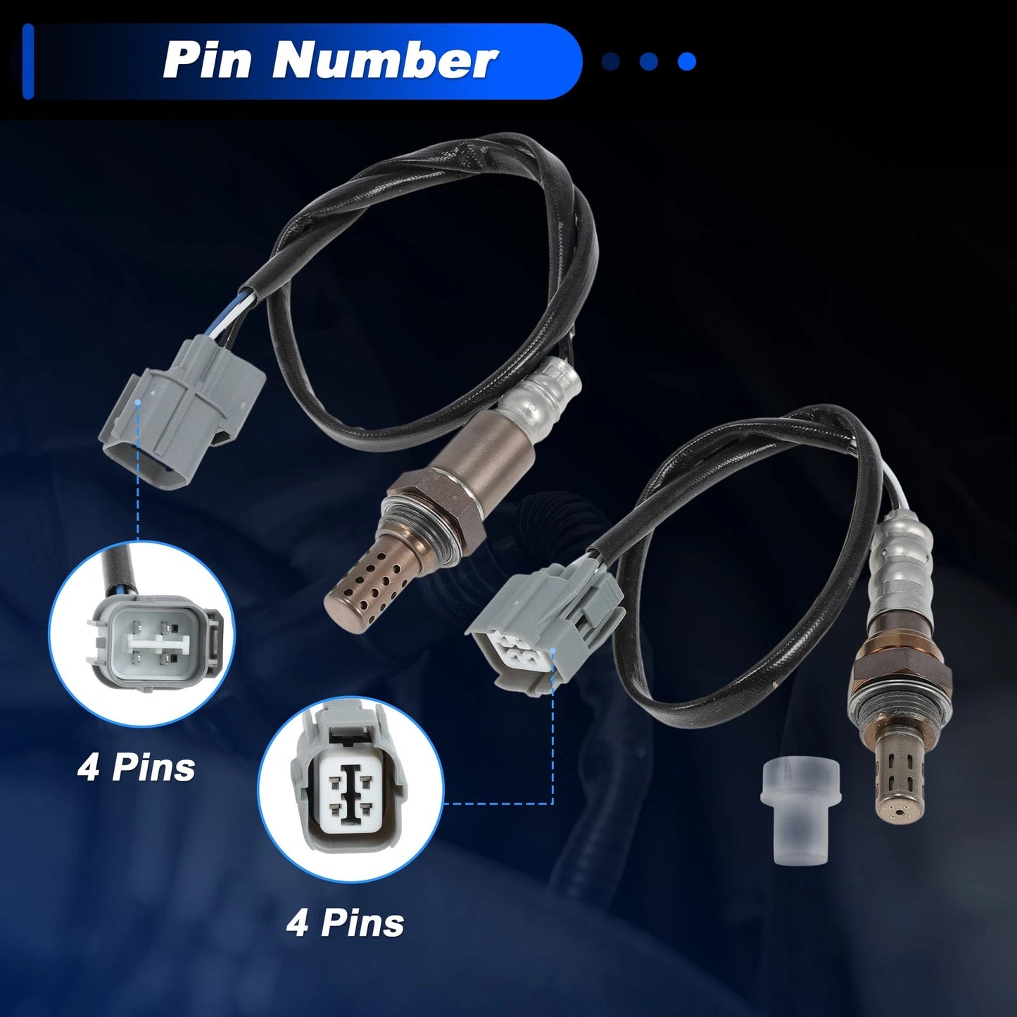 Oxygen Sensors  for Honda CR-V EX LX 2.4L (2002-2004)