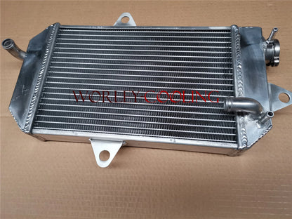 3-Row Aluminum Radiator + Orange Hose for Yamaha Banshee YFZ350 (1987-2007)