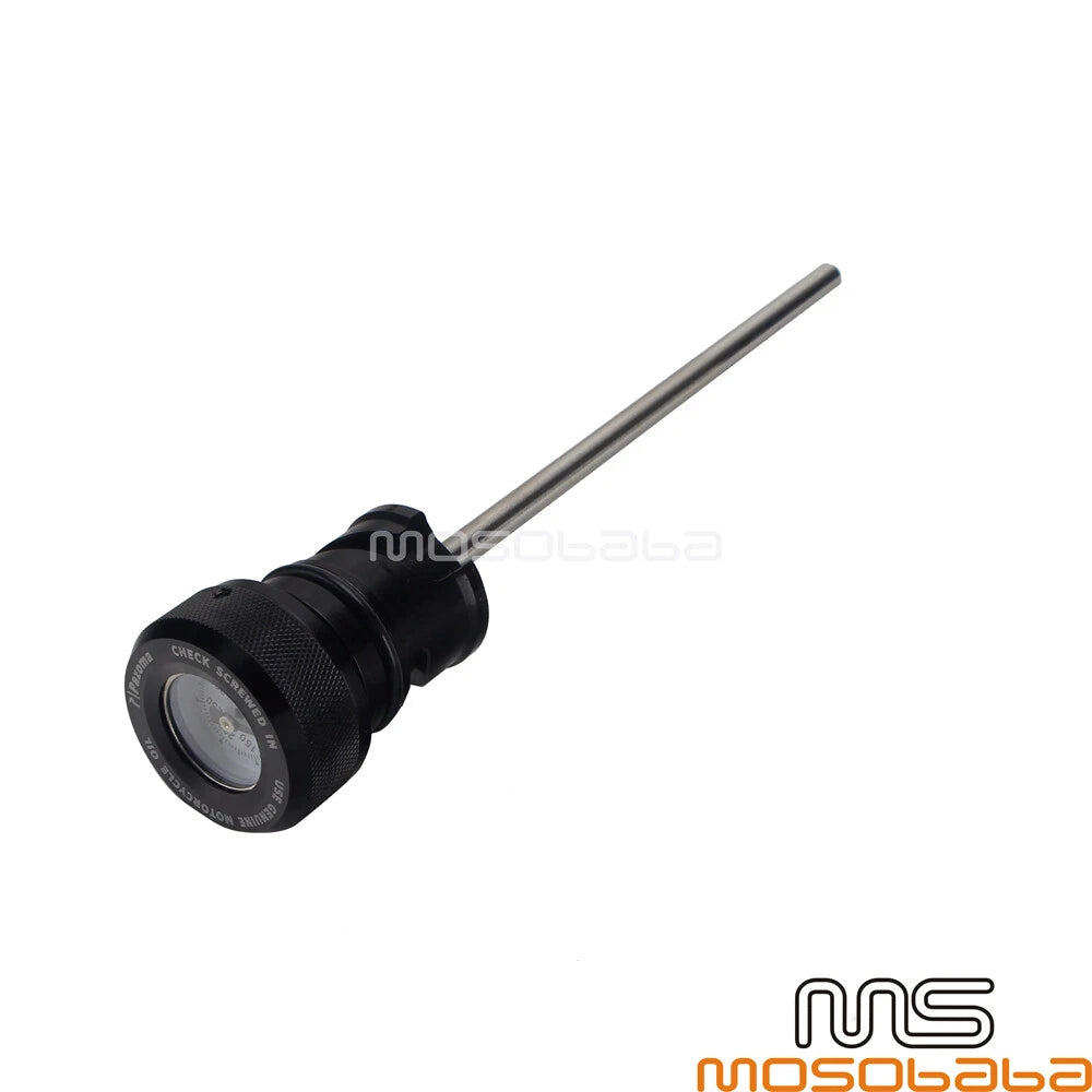 Oil Temperature Dipstick 50-350°F for Harley Softail Slim, Sport Glide (18-21)