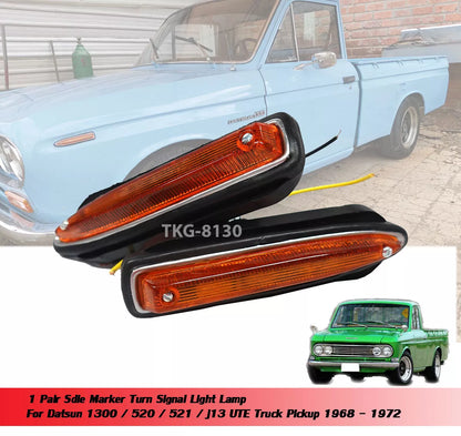 Side Marker Turn Signal Lamp for Nissan Datsun 1300 520 521 (1968-1973)