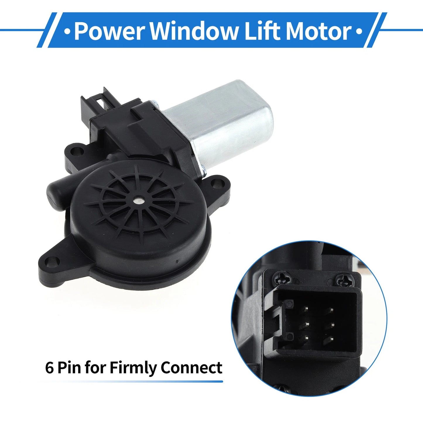 Power Window Regulator Lift Motor for Mazda 6 (2009-2018)