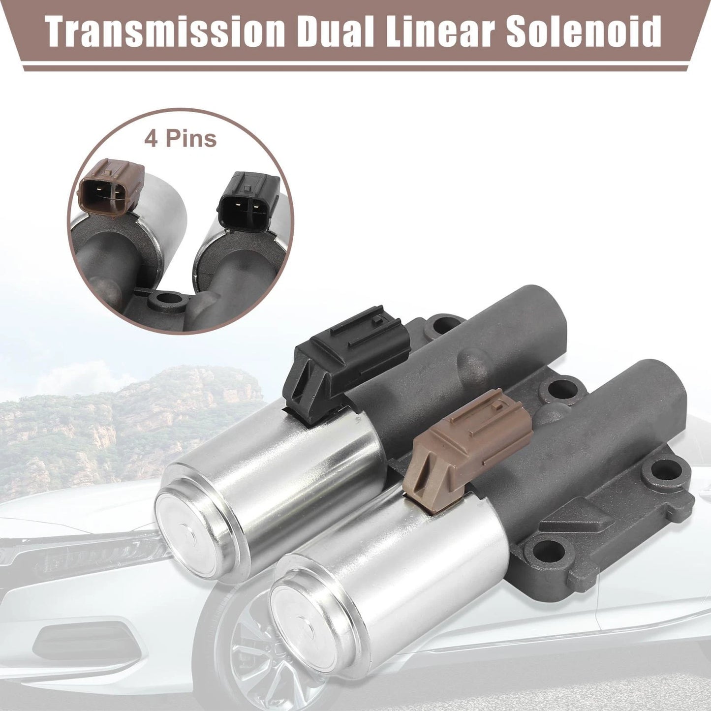 Dual Linear Solenoid Valve for Honda Accord CRV Element (2003-2007)