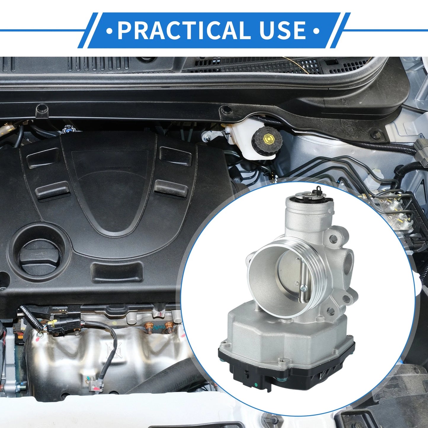 Throttle Body for PEUGEOT 206 Hatchback (1998-2012)