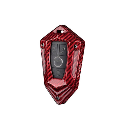 Carbon Fiber Key FOB Shell Cover for Mercedes C E S M-Class