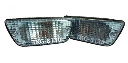 Clear Front Bumper Indicators  Light for Nissan Datsun 620 (1972-1979)