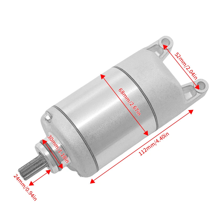 Starter Motor for Kawasaki KVF700, KVF750, KVF650 (2001-2023)