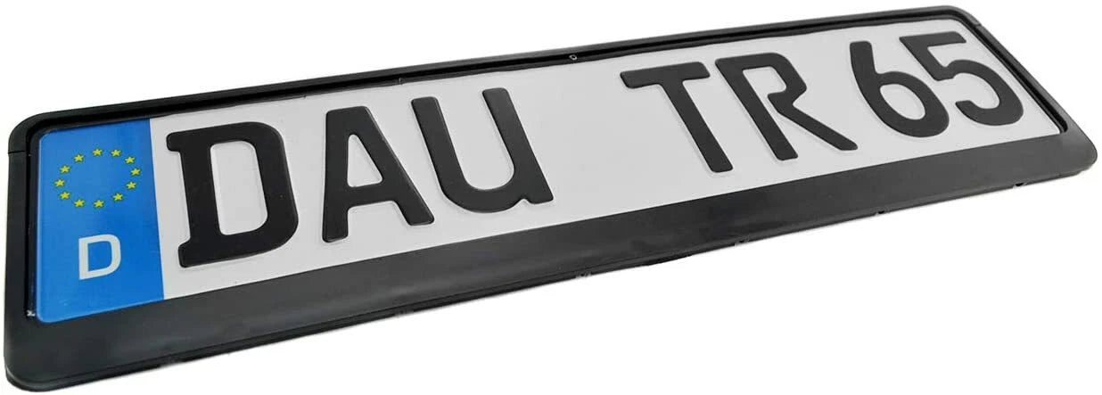 License Plate Frame for BMW E90 E92 F10 F32 Models (2006-2019) - 1 Pcs.