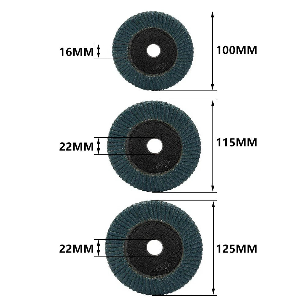 4" Sanding Flap Disc Grinding Wheel for Angle Grinder - 60 Grit