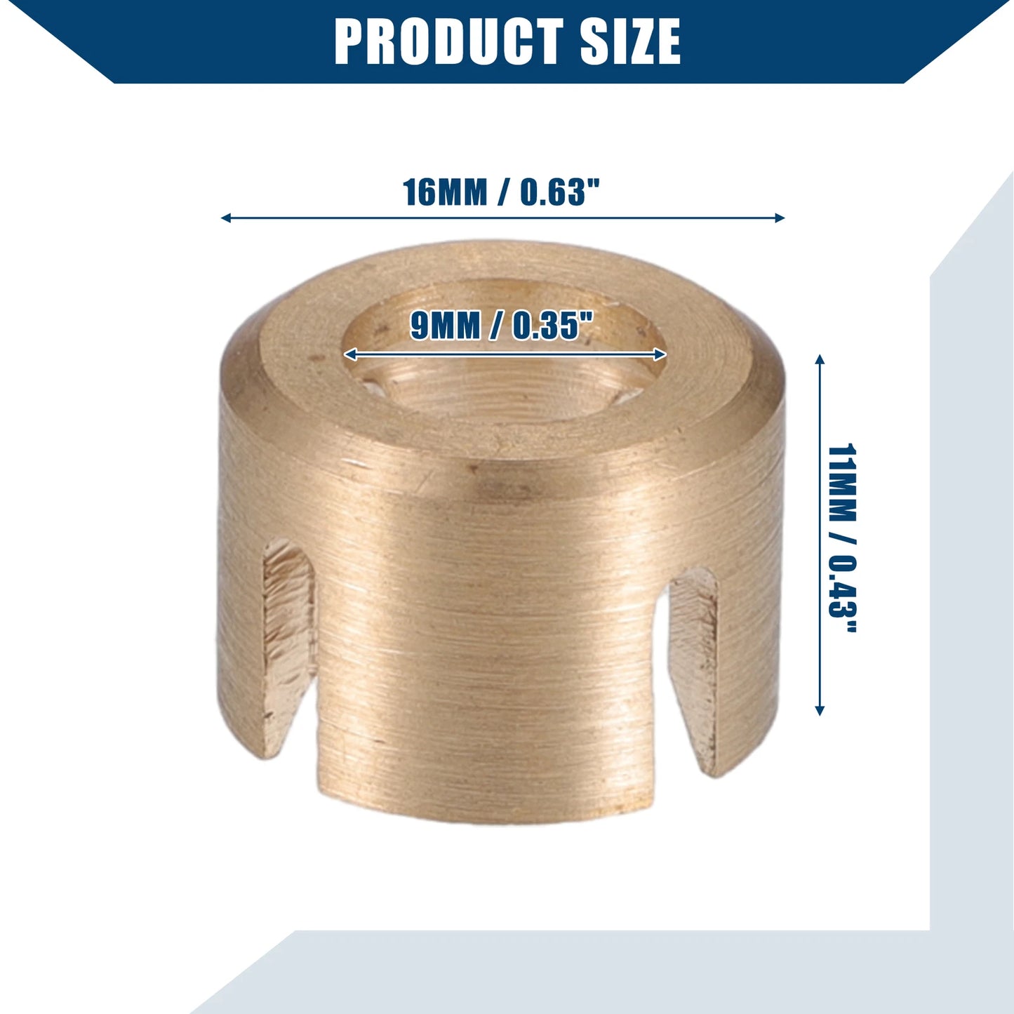 Shifter Bushing for Nissan 240SX S14 (1995-1998) - Durable Metal Gold Tone
