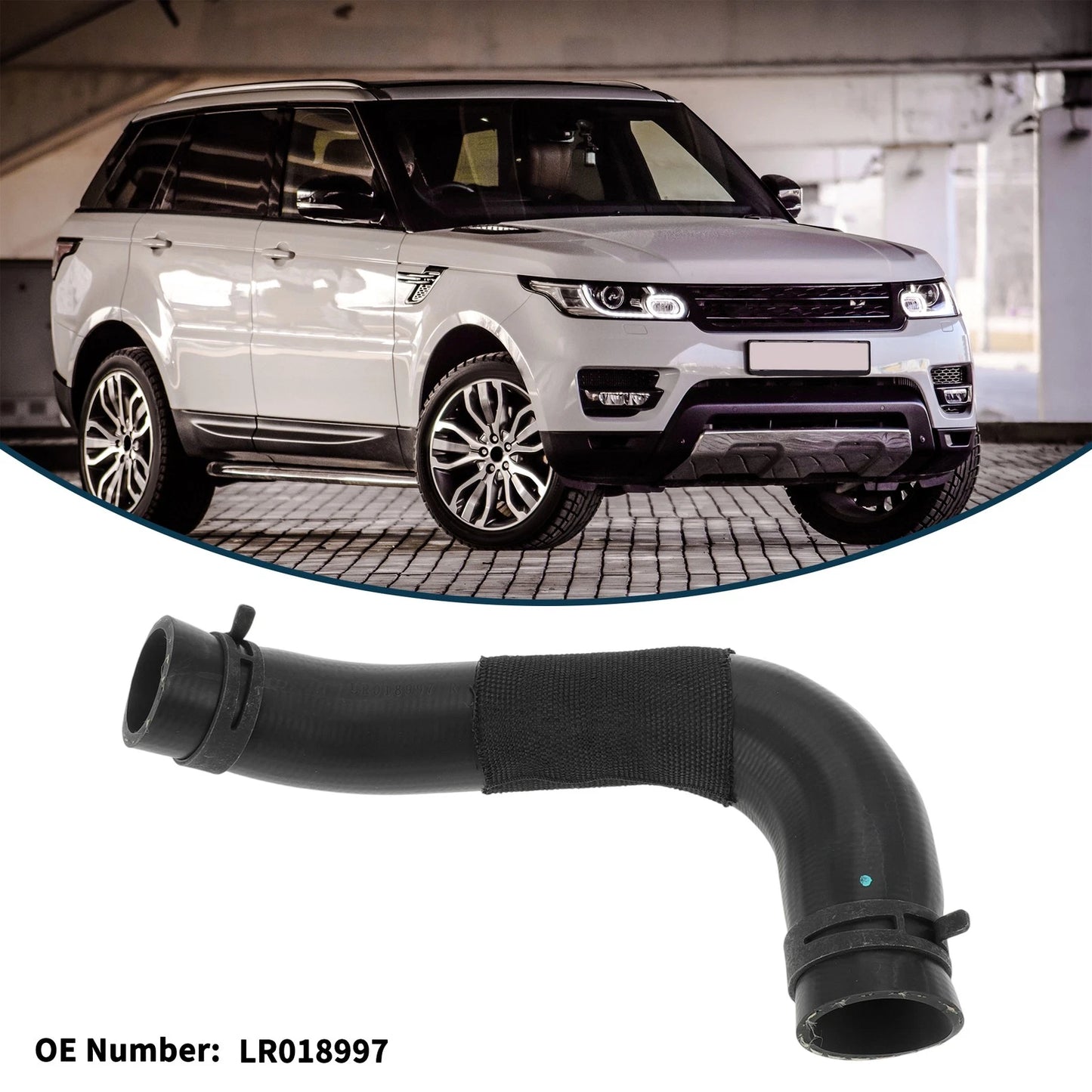 Radiator Hose No.LR018997 for Land Rover Range Rover Sport (2005-2013)