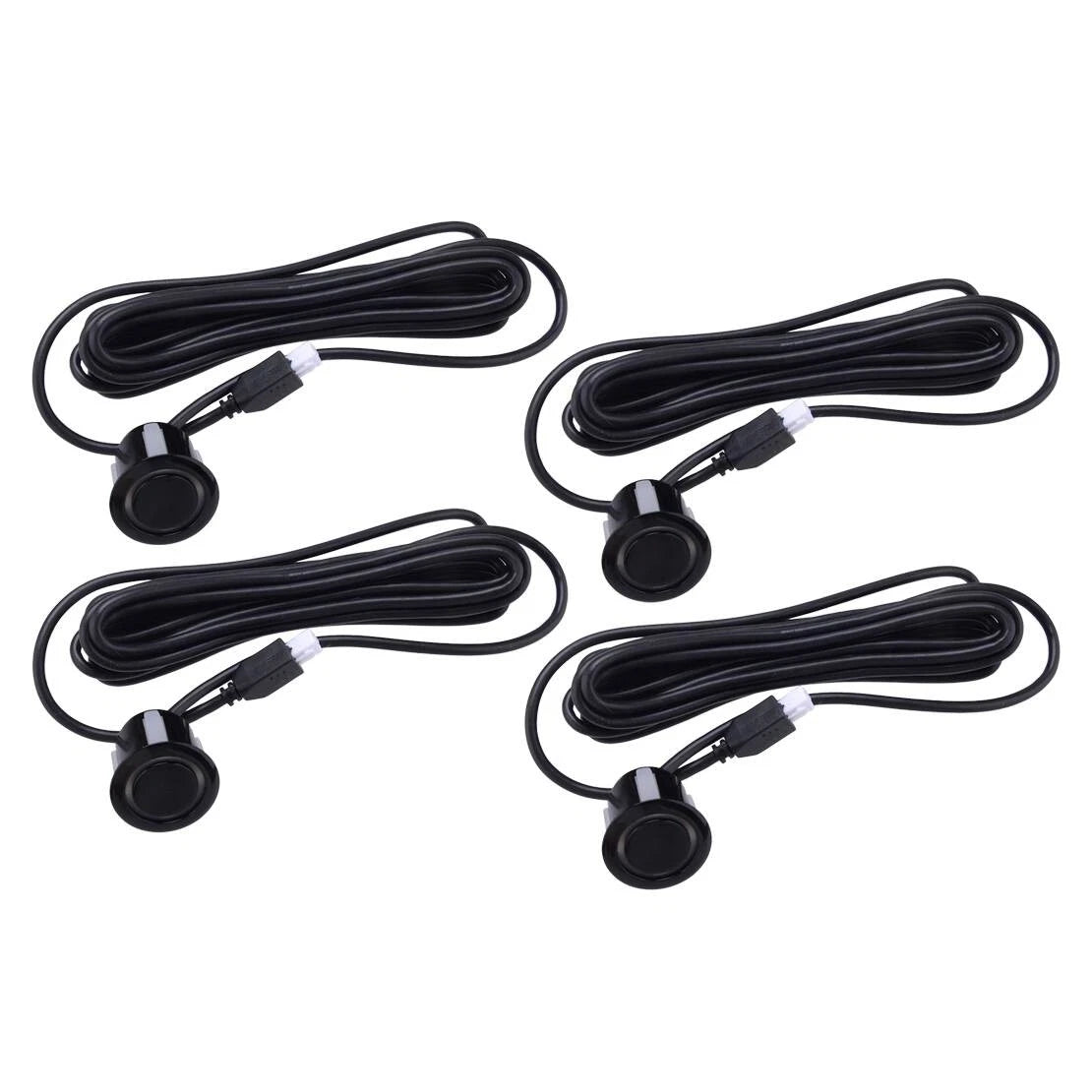 4 x Bumper Reverse Backup Parking Sensors with 250cm Cable