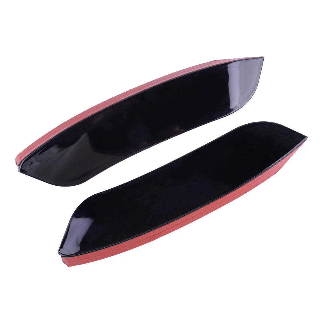Gloss Black Front Bumper Fog Light Canard Trim for Benz W177 Sedan (2019-2023)