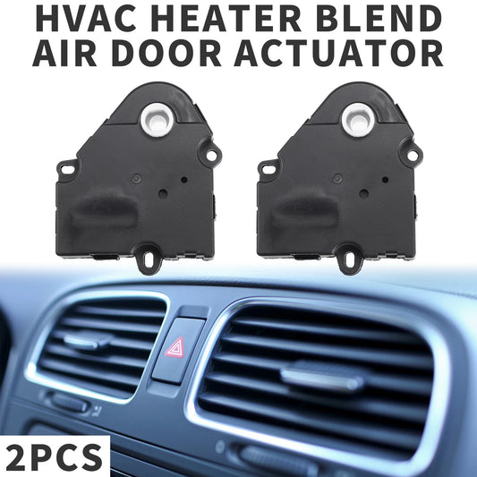 2 x HVAC Heater Blend Door Actuator for Buick Roadmaster (1991–1993)