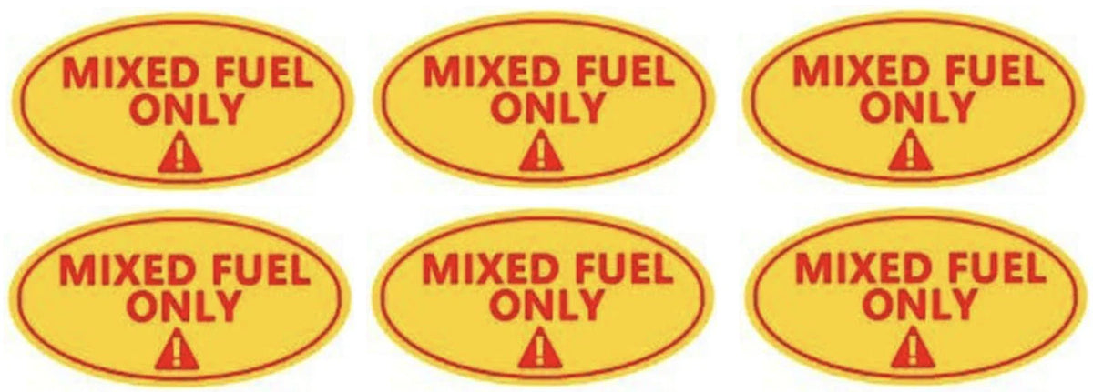Mixed Fuel Only Sticker for Gasoline Decal for Truck Vinyl Tank
