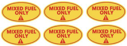 Mixed Fuel Only Sticker for Gasoline Decal for Truck Vinyl Tank