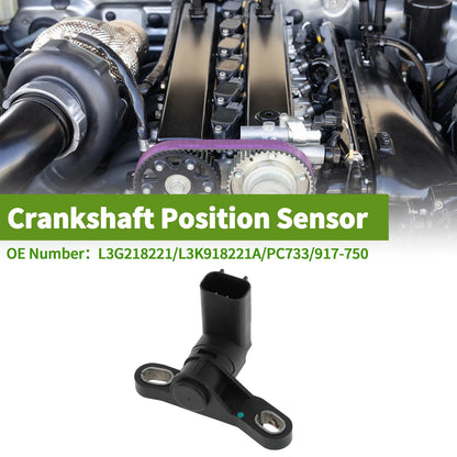 Crankshaft Position Sensor for Mazda 6 2.3L (2006-2008) 1 Pc Black