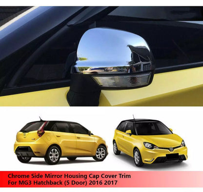 Chrome Side Mirror Cap Cover for MG3 MG3 Hatchback (2016-2017)