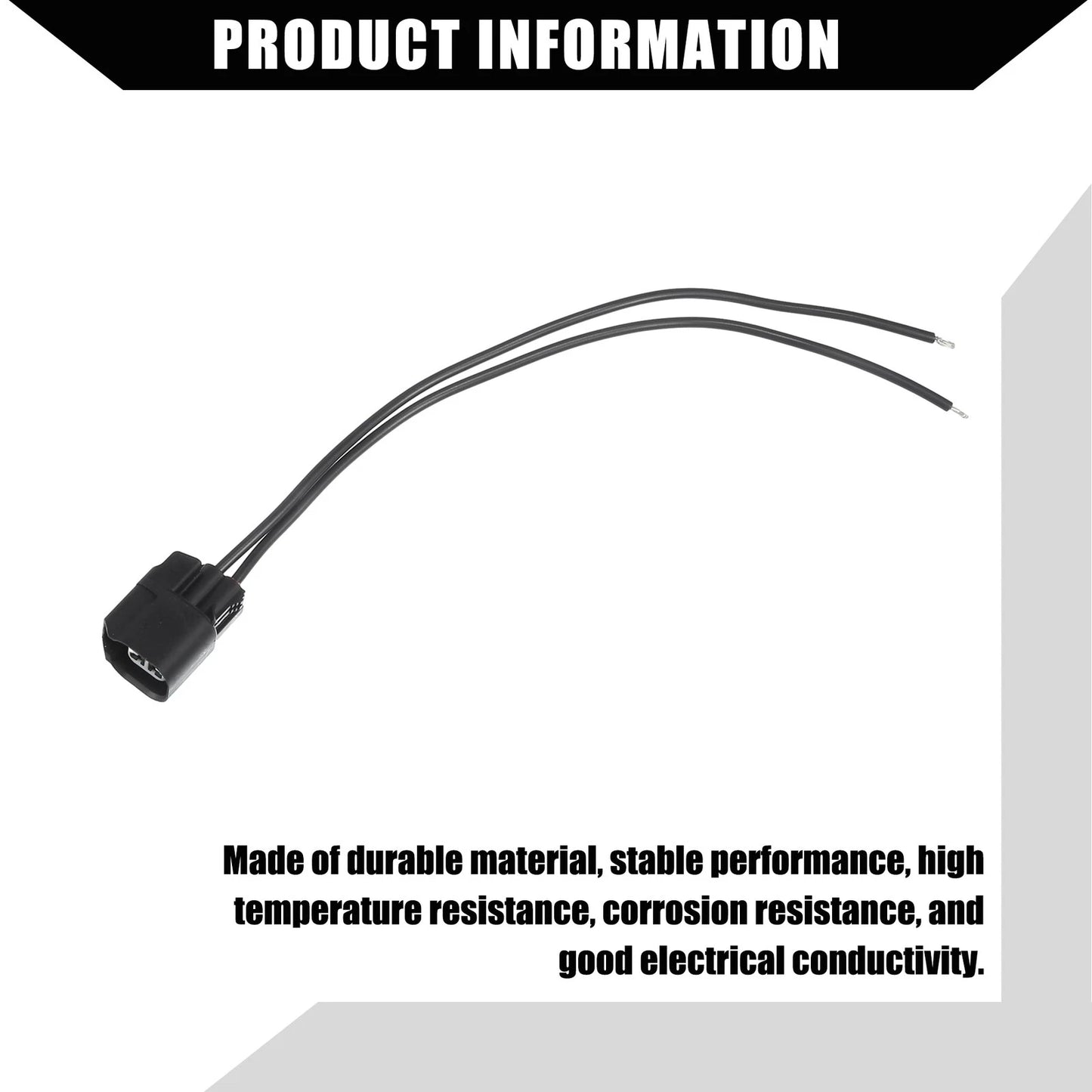2-Pin Alternator Plug Pigtail Harness for Dodge Ram