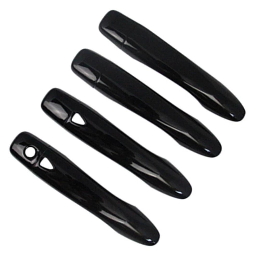 4 x ABS Glossy Black Door Handle Covers Trim for Nissan Altima (2013-2018)