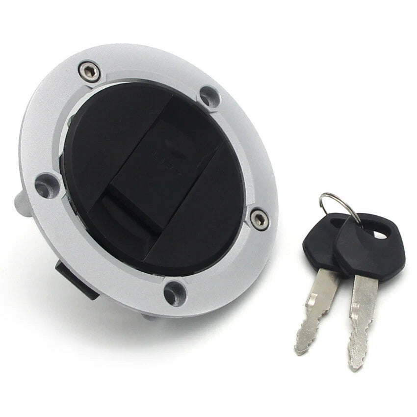 Fuel Gas Tank Cap Cover Keys for Suzuki Bandit, GSX650, GSXR750, SV1000 (2000-2019)