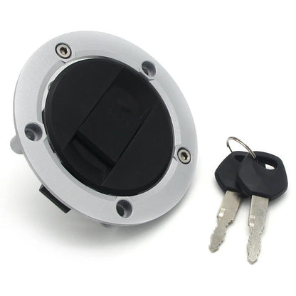 Fuel Gas Tank Cap Cover Keys for Suzuki Bandit, GSX650, GSXR750, SV1000 (2000-2019)