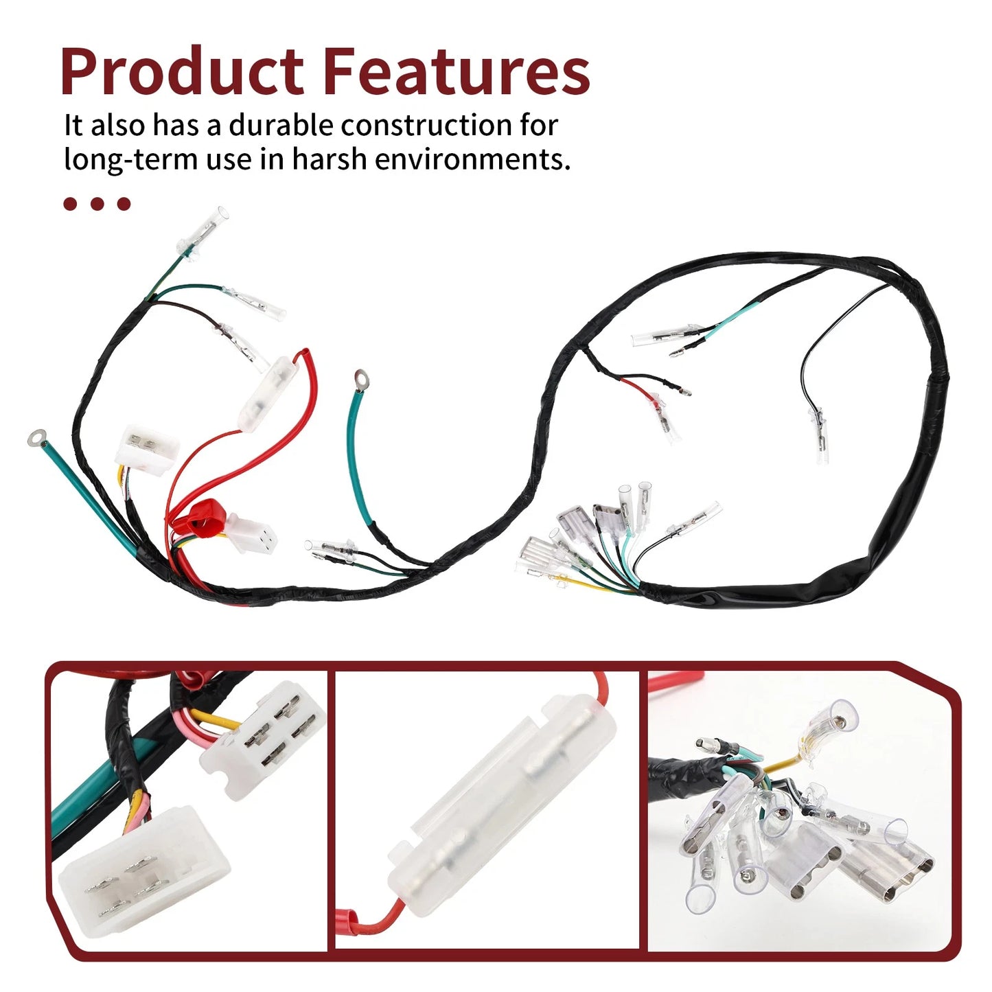 Main Wire Harness for Honda SL100 K0-K1 (1970-1971)