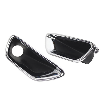Fog Light Lamp Cover Bezel Chrome Trim for Jeep Grand Cherokee (2017-2021)