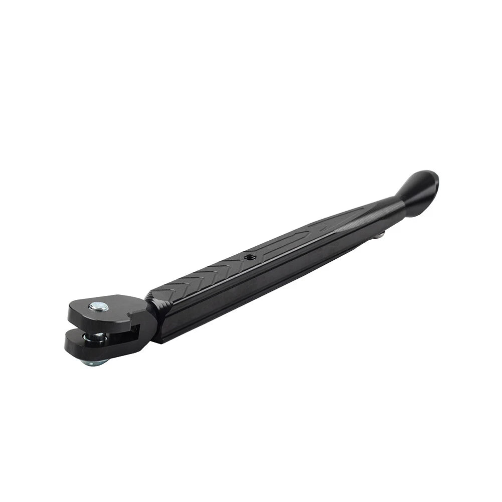 Black CNC Aluminum Adjustable Kickstand Foot for Universal Motorcycles