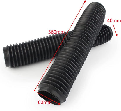 Motorbike Front Fork Dust Covers Gaiters Boots for Universal Models