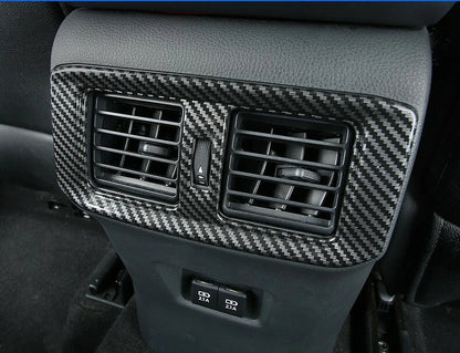 Rear Carbon Fiber Air Vent Outlet Cover for 2019-2023 Toyota RAV4
