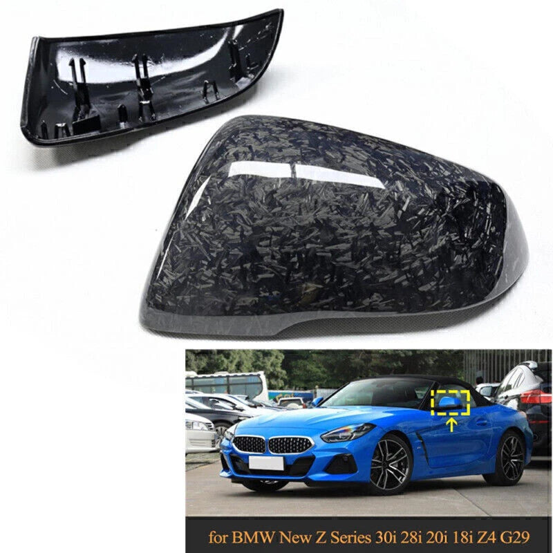 Rear Side Mirror Covers for BMW Z4 G29, X1 F48 F49 (2016-2019)