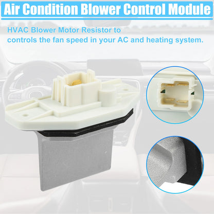 HVAC Blower Motor Resistor AC Blower Control Module for Acura CL (2001-2003)