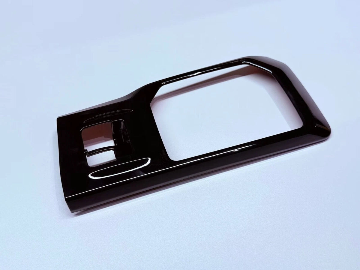 Black Console Gear Shift Knob Panel Cover Trim for Toyota Grand Highlander (2024-2025)