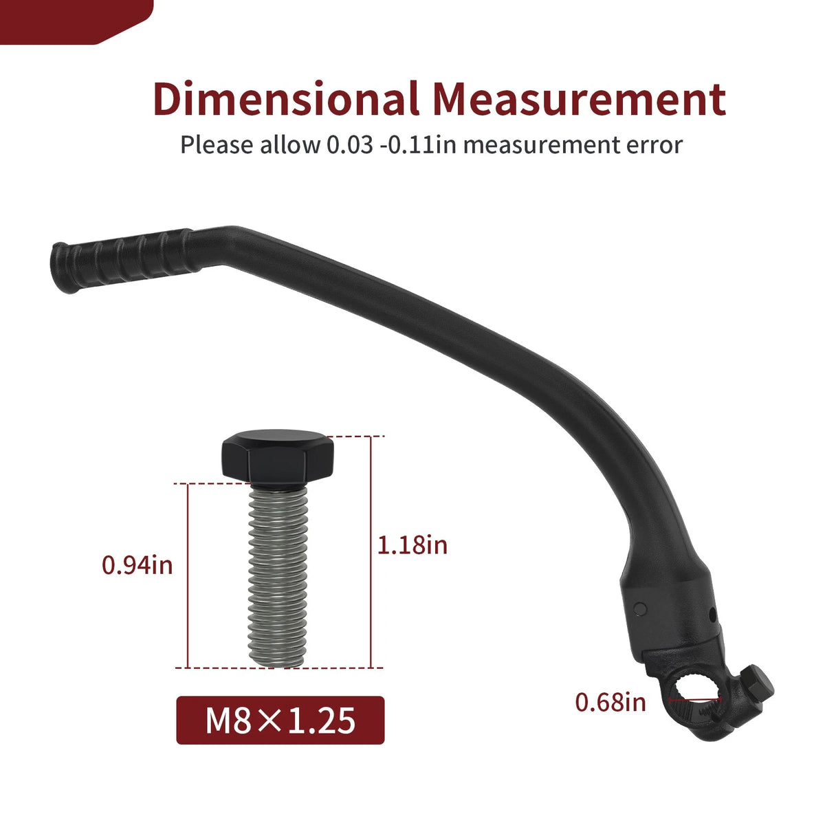 Kick Start Starter Lever for Honda XR250R/XR250L (1991-1995)