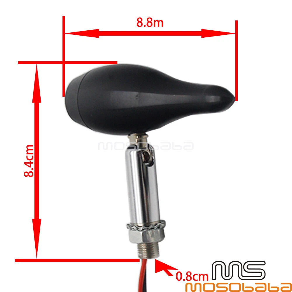 Mini Bullet Turn Signal Lights for Harley Davidson Dyna