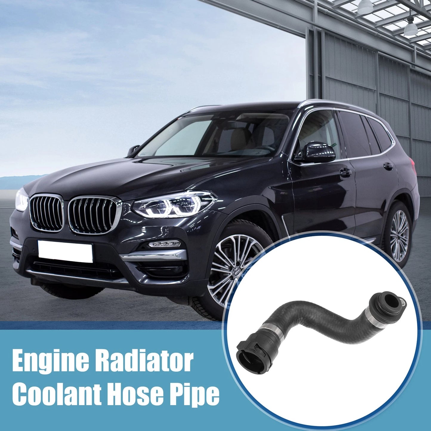 Radiator Coolant Heater Hose for BMW 1 (E81) 116i (2007-2011)