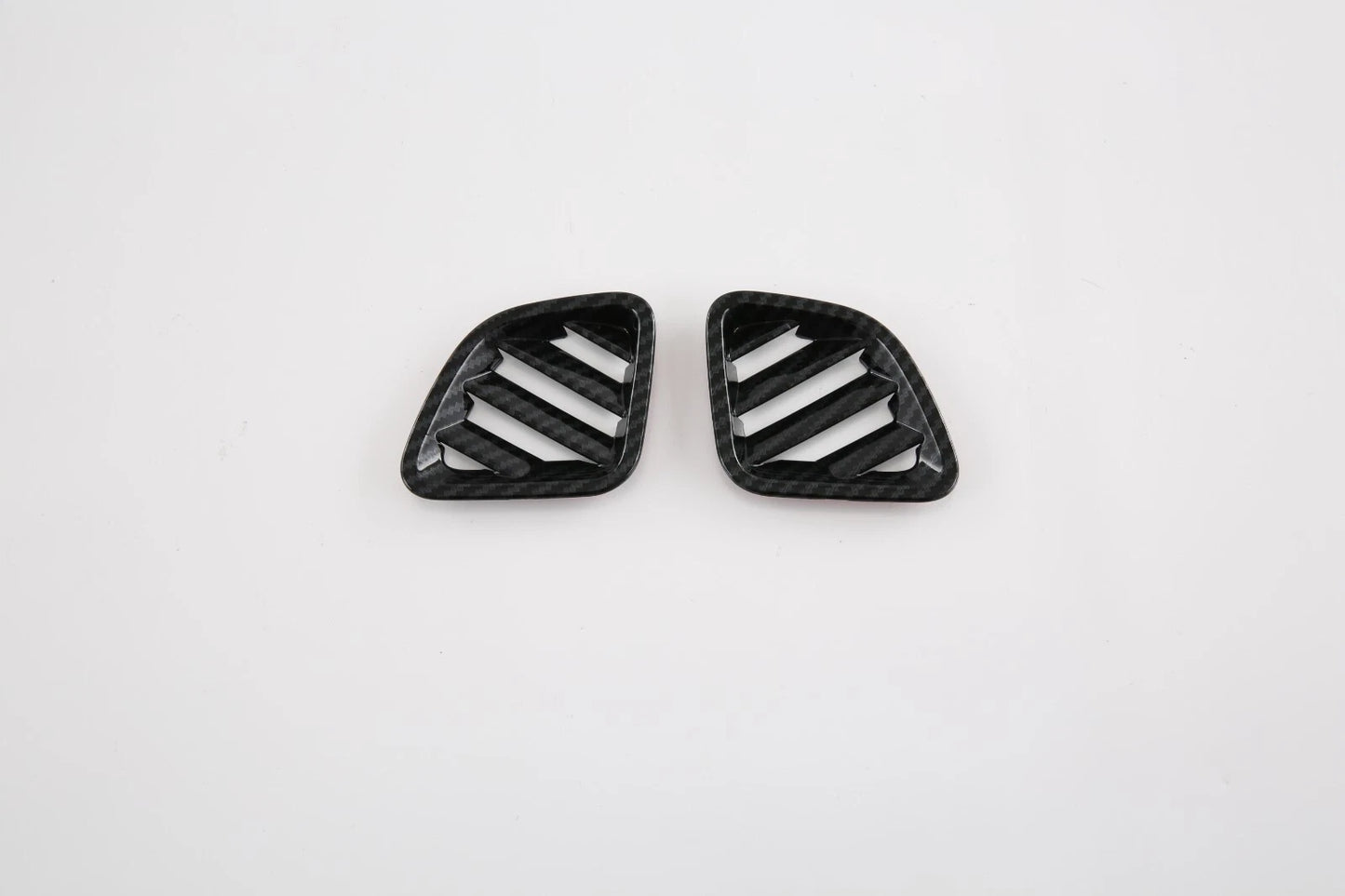 Front Upper Air Vent Cover Trim for Mini Clubman F54 2016-2022 Carbon Fiber 2 x pcs