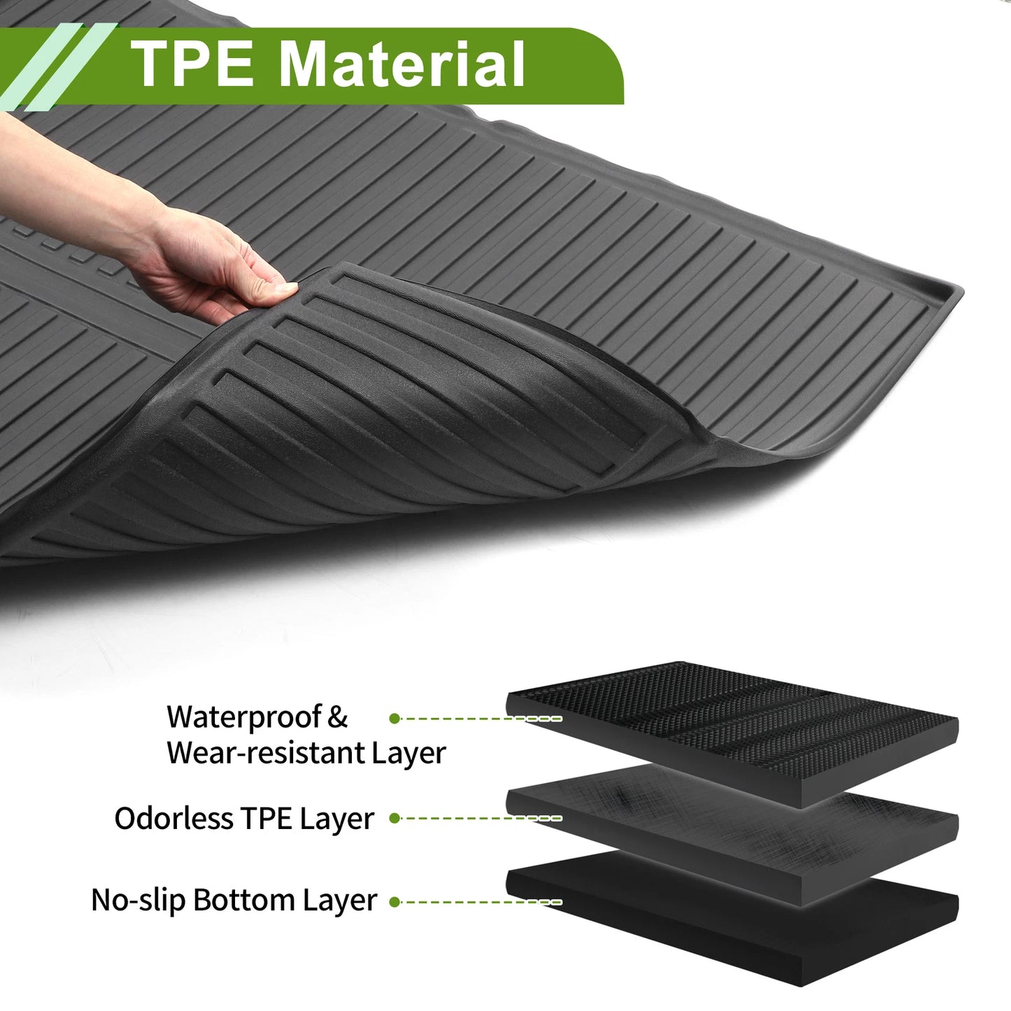Rear Trunk Mat for Ford Escape 2020-2024 TPE Cargo Liner Upgrade