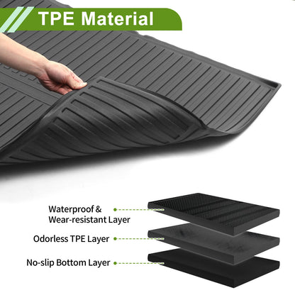 Rear Trunk Mat for Ford Escape 2020-2024 TPE Cargo Liner Upgrade