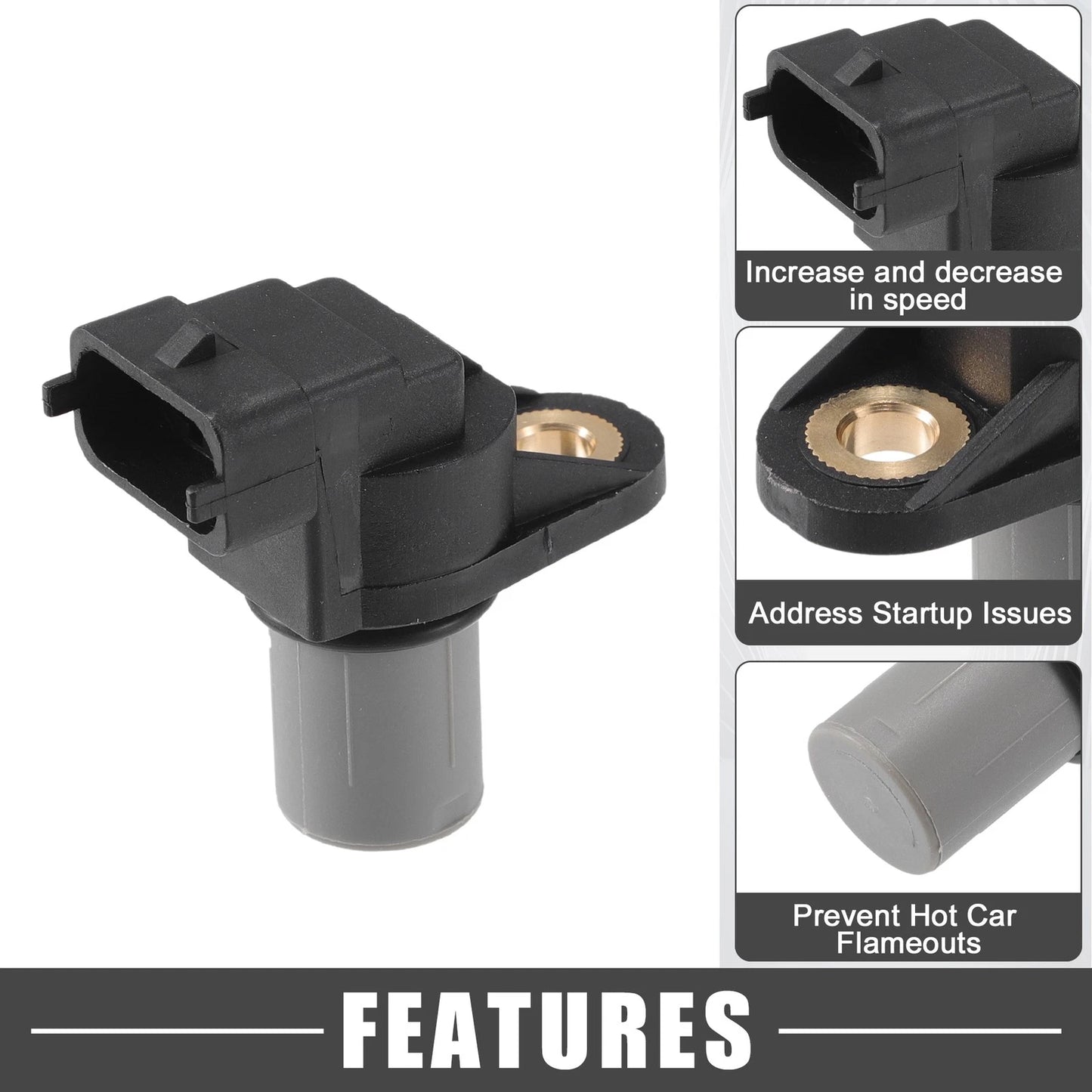 Camshaft Position Sensor for Dodge Sprinter 2500 Black (2003-2006)