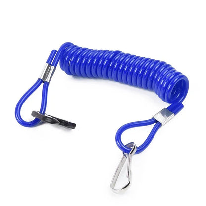 2 Pcs Outboard Engine Kill Switch Safety Lanyard Clip for Yamaha Models