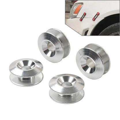 Quick Release Band Fastener Clips for Front Rear Trunk Hatch Lid - Inc 2 x