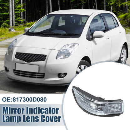 Right Rearview Mirror Turn Signal Lamp Housing for Toyota Yaris