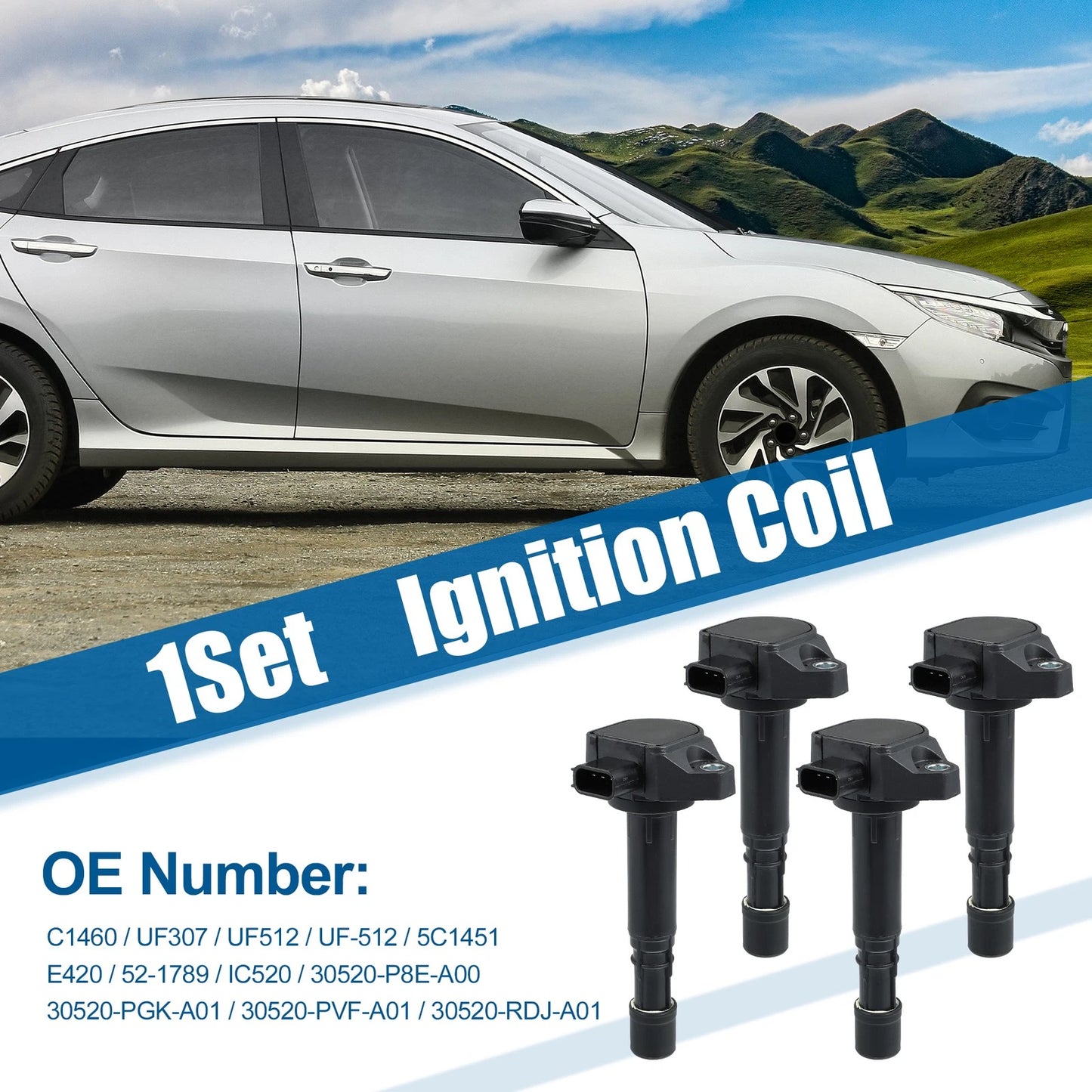 Ignition Coil for Honda Civic Acura EL (2001-2005)