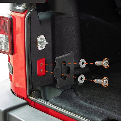 Aluminum Alloy Rear Tailgate Stopper for Jeep Wrangler (2007-2017)